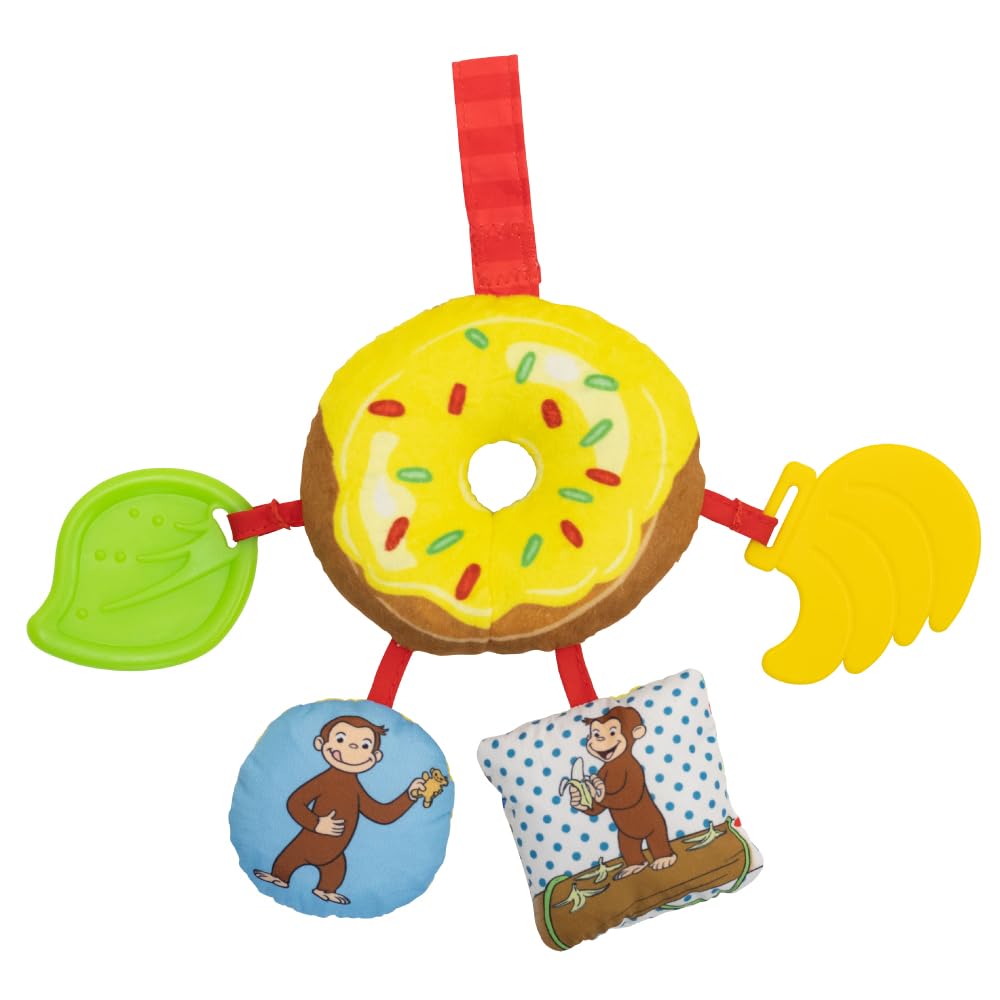 

Japanese Childcare Curious George Exciting Donut Toy