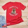 Funny Rabbit Tee Beware Of Fluffy Lionhead Bunny Unisex T-shirt