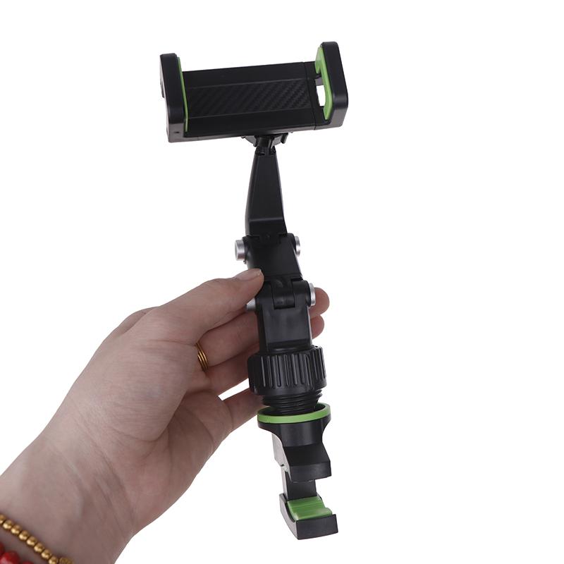 1 buc Perne pentru mașină Bucătărie Restaurante Suport pentru telefon mobil Suport pentru telefon mobil în direct Abs Verde/Gri Accesorii pentru instrumente muzicale