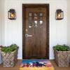 Seven Running Horse Front Floor Door Entrance Mat Indoor Animal Bath Kitchen Doormat Garden Carpet Rug
