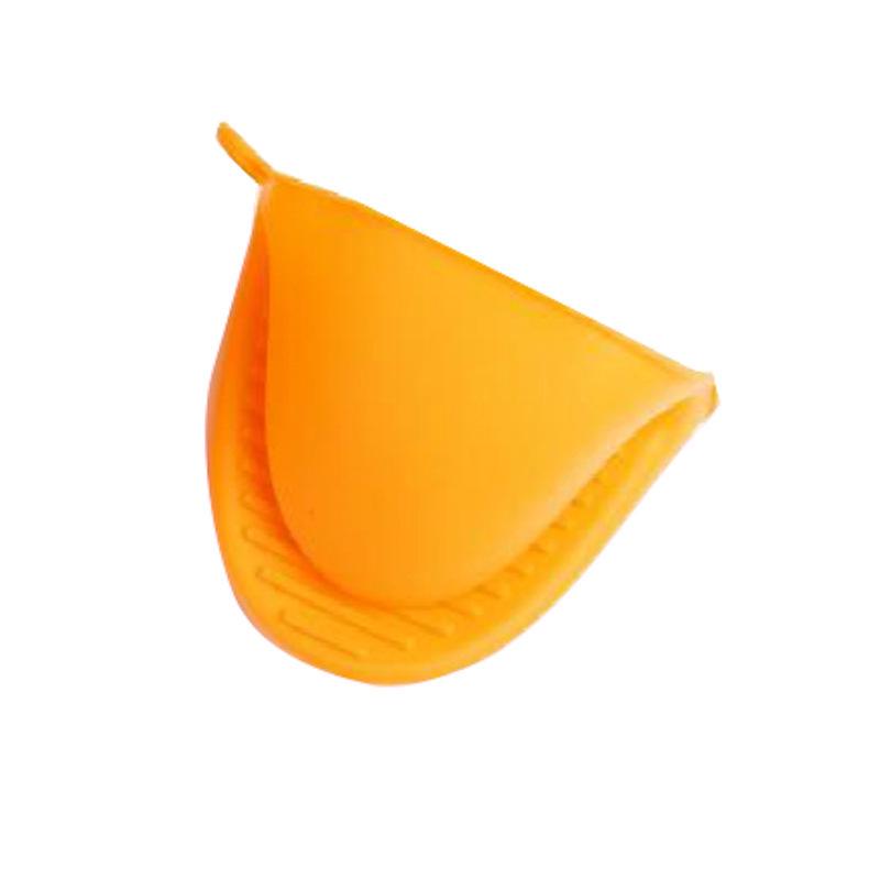 Heat-Resistant Silicone Gloves & Stainless Steel Dish Clip for High-Temperature Baking & Microwave Use
