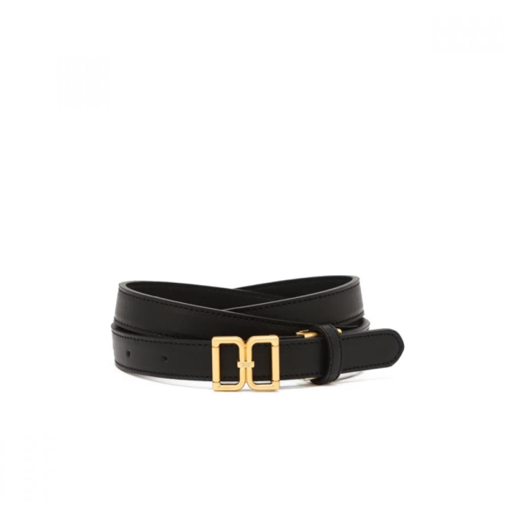 DakS Black Dd Gold Buckle Women S Belt Dbbe6e770bk