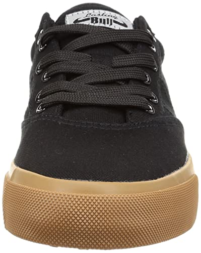 Fukuyama Rubber Work Shoes, Lasting Bull, Black, Size 27.0 Cm, 2E