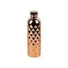 1300ml Sports Water Bottle Hammer Pattern Rhombus Embossed Stainless Steel Drinking Cup Leakproof Portable Drinking Flask