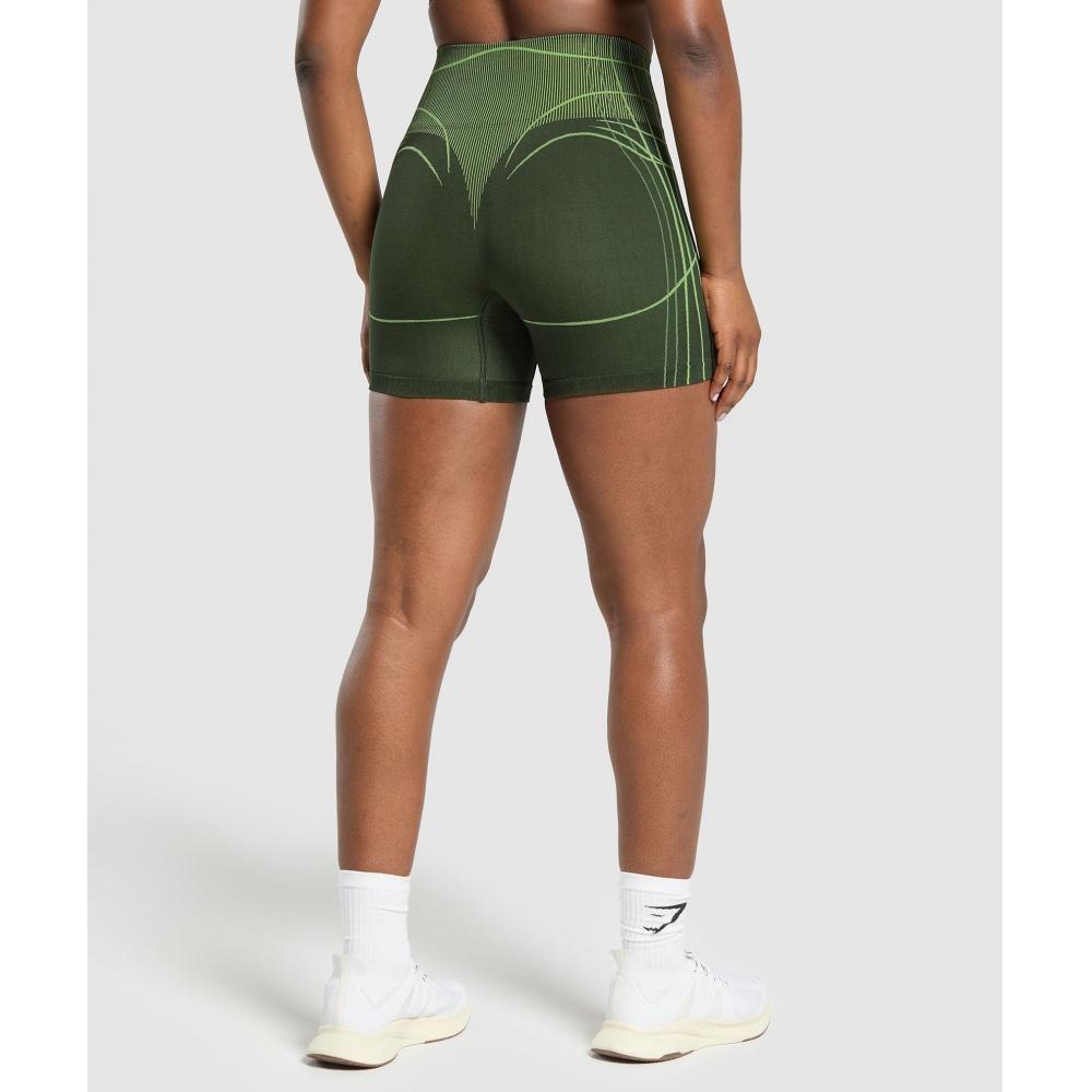 Gymshark Apex Seamless Shorts Trail Green Energy Gelato Green B3b4p Ec4y