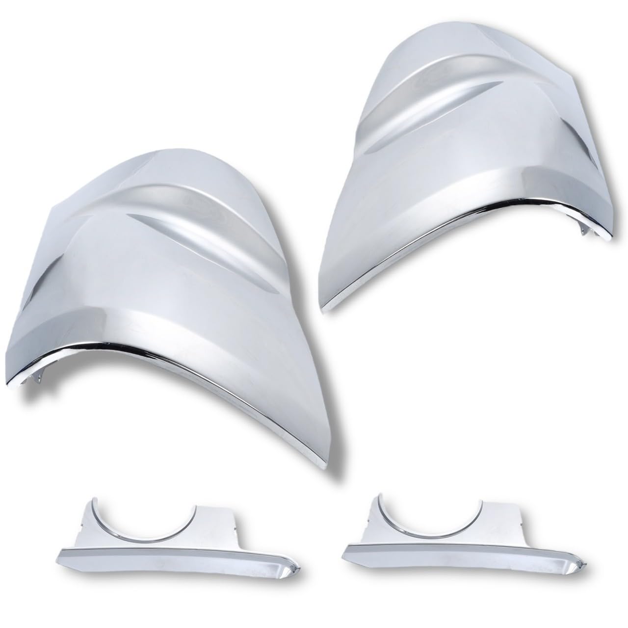 

Kanoan Corner Panel Covers and Right for Mitsubishi Fuso Bluetec Canter Fits November 2010 and later Genuine Custom Compatible with Aftermarket (Left