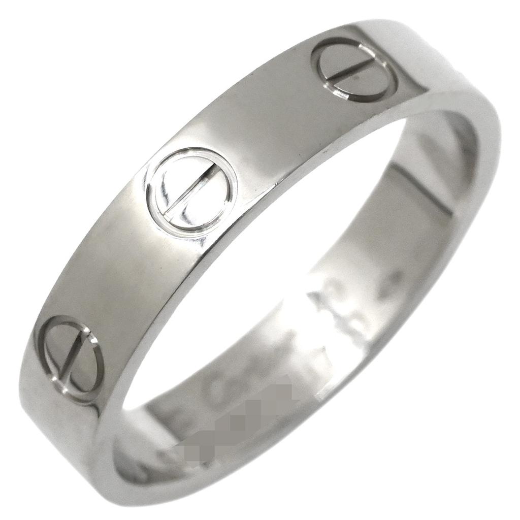 Cartier B4049600 Love LOVE Mini Love ringRing Ring K18WG #9(JP Size) Array