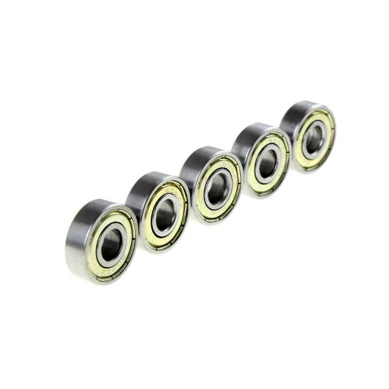 10Pcs 608ZZ Deep Groove Ball Bearings 8*22*7mm for 3D Printer Bore