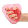 Finger Stretcher TPR Triangular Ball Grip Strength Trainer Hand Elasticity Exercise Toy Pink