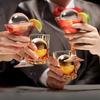 Meowwoof Ice Maker, Round Ice Maker, Clear Ice Maker, 6.4cm Diameter, Set of 2, for Whiskey, Cocktails, Bourbon, and Other Drinks - A Great Gift for D