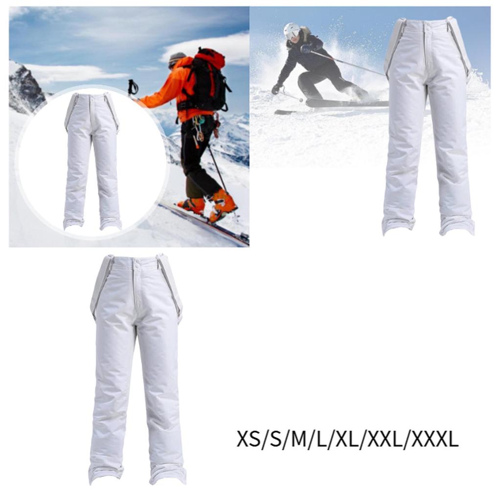 Snowboard Pants Ski Bib Lightweight Full Length Snowboard Sled Skiing Insulated Ripstop Outdoor Water Resistant Skiing Pants