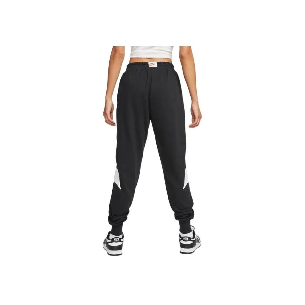 Nike Sportswear Circa 50 Logo Print Drawstring Mid Waist Sports Pants Women Pants Black DQ6227-010