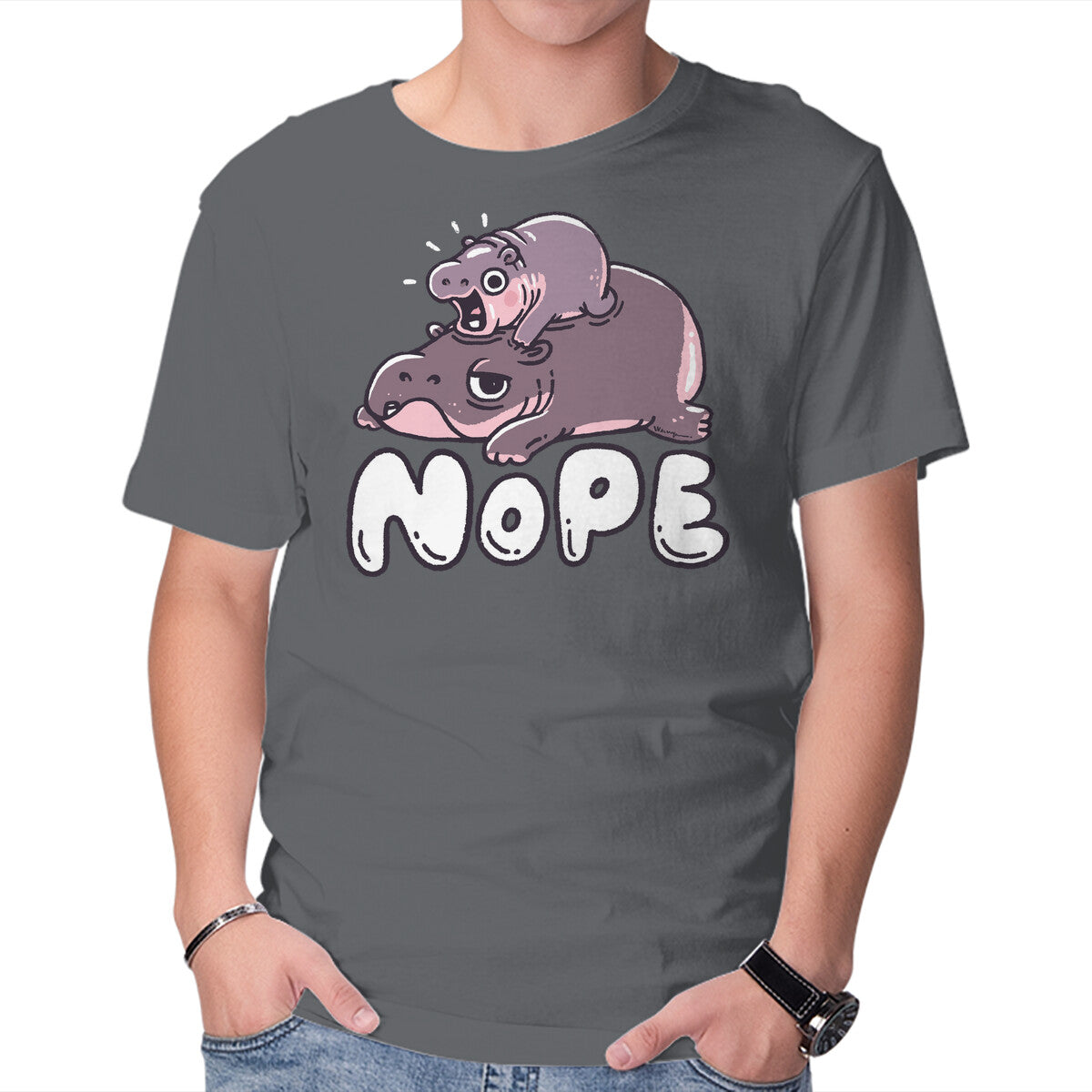 Unisex Crew Neck T-Shirt No Moo Graphic Short Sleeve Casual Tee XL