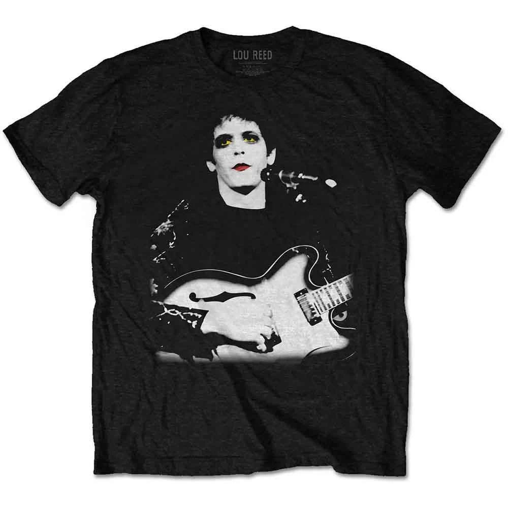 Lou Reed Bleached Photo Unisex Tshirt L