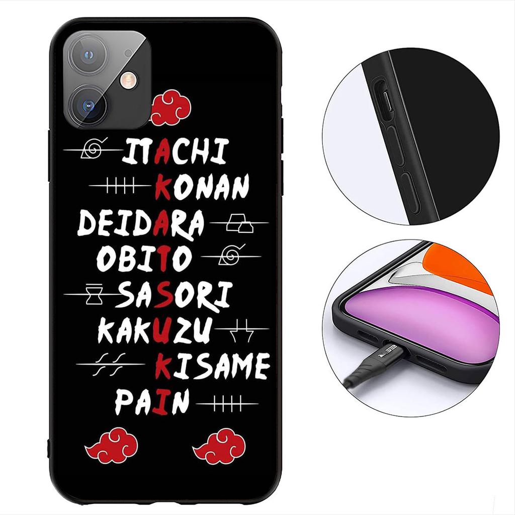 Cartoon Akatsuki Itachi Uchiha Narutos Phone Cover for OPPO A40 A60 A80 A38 A18 A17 A16 A78 A79 A54 A25 A57 4G 5G Coque Case