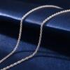 925 Sterling Silver Choker Necklace Women Wedding Accessories Punk Gothic Jewelry Collier Femme Dz638