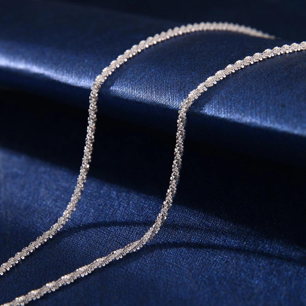 925 Sterling Silver Choker Necklace Women Wedding Accessories Punk Gothic Jewelry Collier Femme Dz638