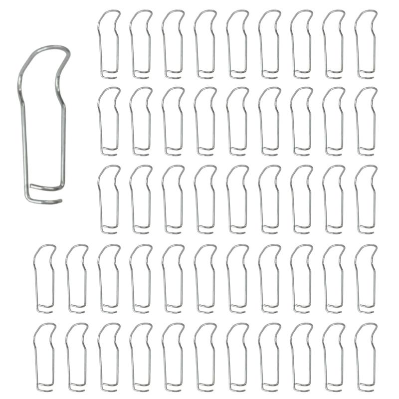 50Pcs Plant Trellis Connecting Buckles Steel Connecting Buckles for Bamboos Canes Garden Canes Connectors Mounting