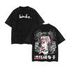 Anime My Hero Academia Graphic Unisex Black Acid Wash Cotton T-shirt O-neck Vintage Short Sleeve 2026 Summer New Y2k Men Tops