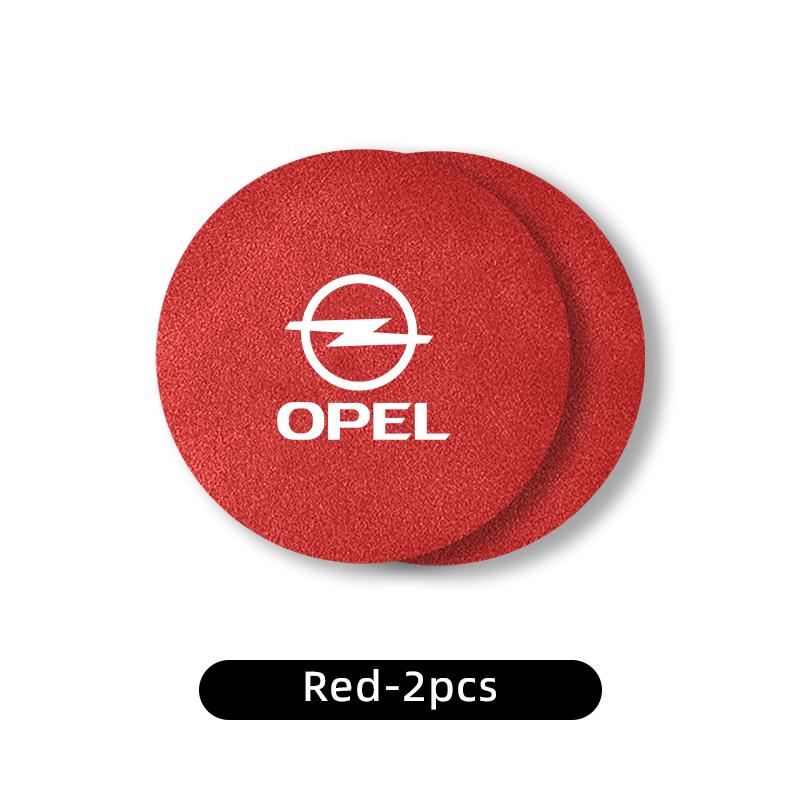 2PCS Car Coaster Cup Holder Anti-slip Accessories For Opel Antara Zafira Meriva Mokka Grandland Ampera Vivaro Corsa Astra