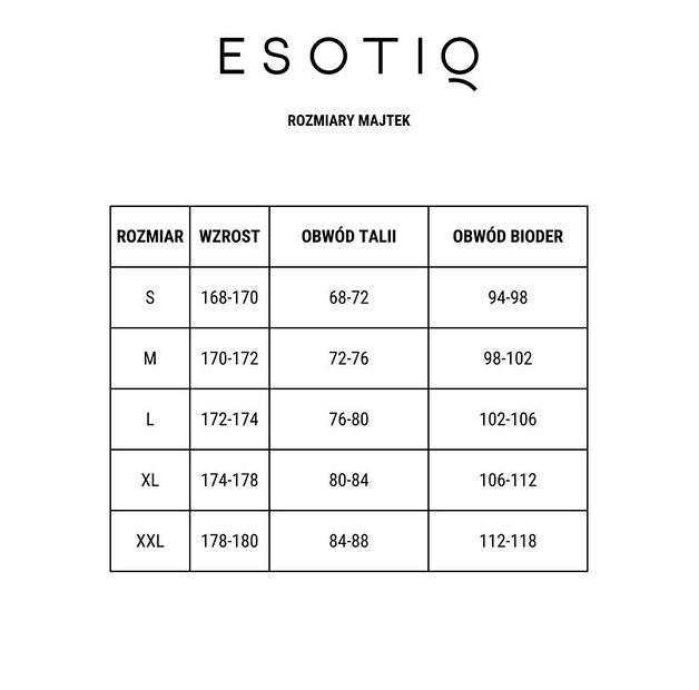 Трусы классические с высокой посадкой Esotiq 41502-K002