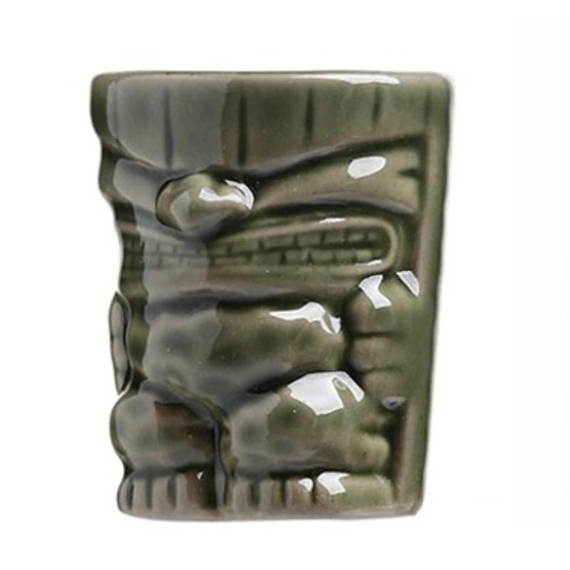 Wine Mug Halloween Gift Hawaiian Cocktail Cups Bar Tools Home Drinkware Cup Creative Ceramic Mug Party Tiki Mug Christmas Gift