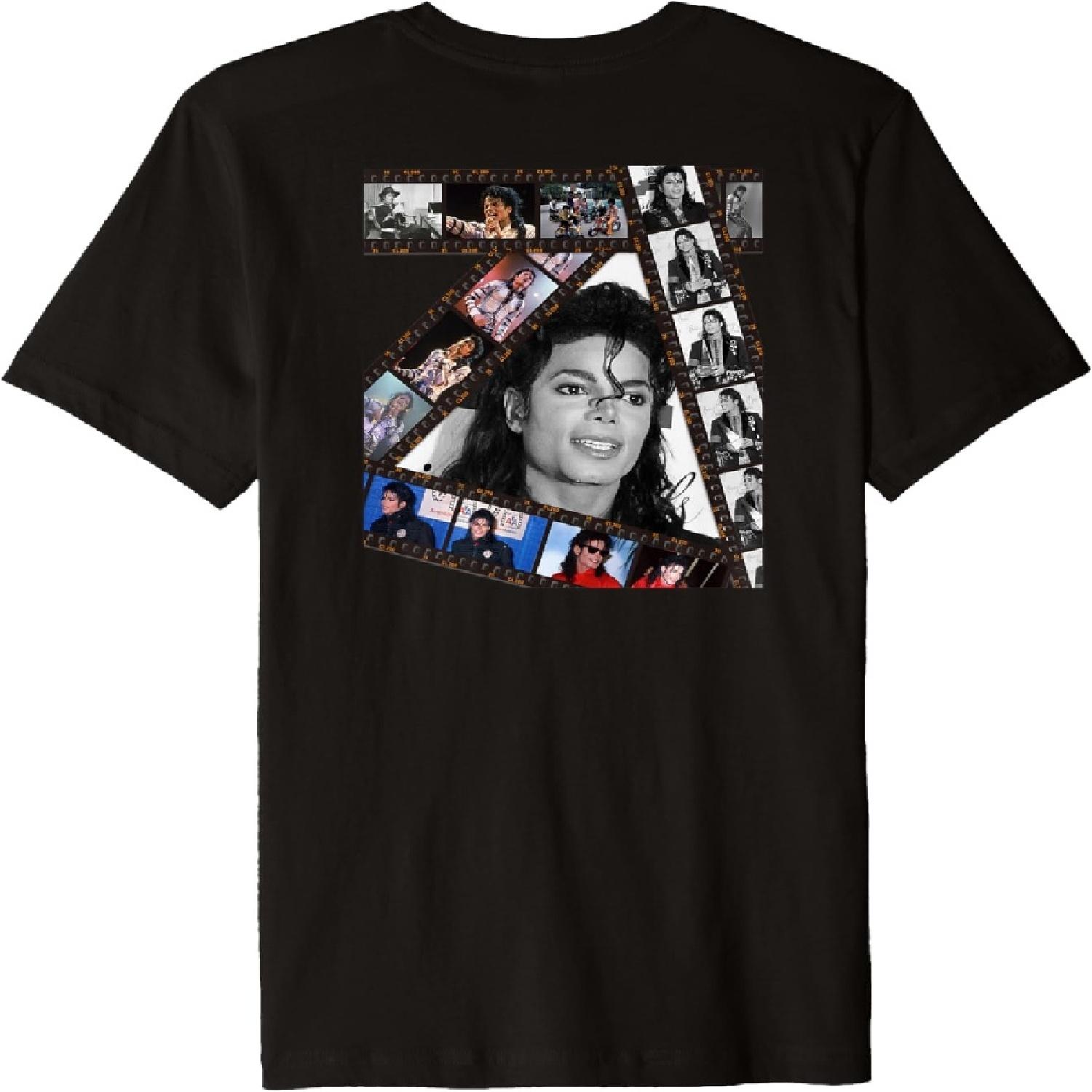 

Премиальная футболка с принтом на спине MJ-002 XXXXXL чёрный