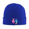 Funny 7 Year Old Birthday i was 6 Now Im 7 6 7 Beanie Hats Knit Hat Adult Unisex Street Warm Soft Caps Winter Kpop Bonnet Hats