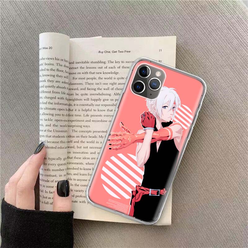 D Gray Man Anime Allen Walker Phone For Apple Iphone 12 13 Mini 15 Pro Max 11 Pro 14 Plus 16 Pro Max 16E Case Shell Cover Clear