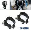 2pcs Universal Motorcycle Headlight Bracket Tube Fork Spotlight Holder Clamp Mounting Handlebar Clamp Kit For For Honda E8T7