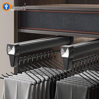 Pull-Out Telescopic Trouser Rack for Wardrobe Closet