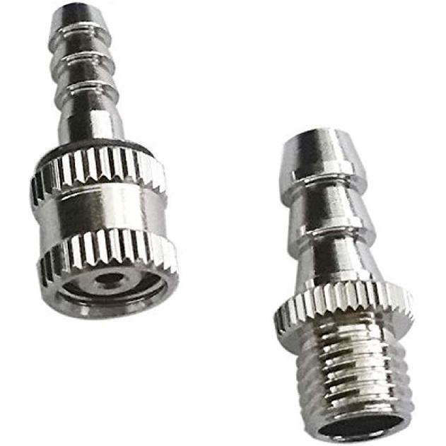 Female Screw Connector & Male Screw Connector, Metal quick connect (3 Sets/Package)