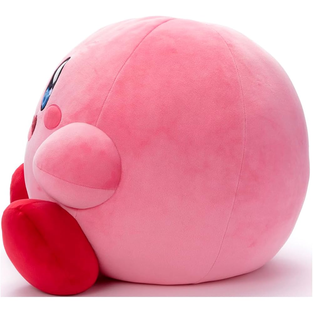 Takara Tomy A.R.T.S Kirby Mocchi-Mocchi GameStyle Plush Toy 50cm Large Size Kirby Gourmet Festival
