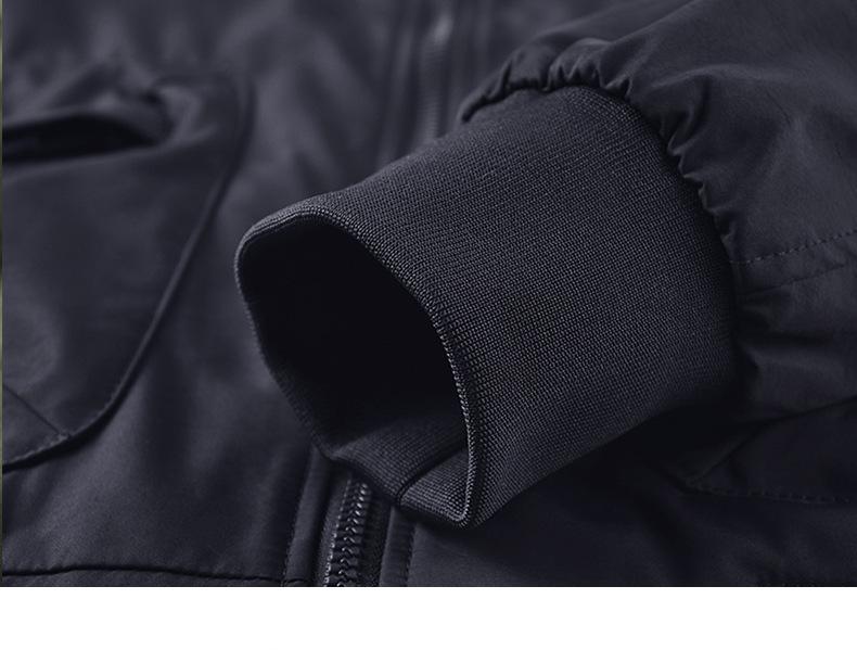Men's American Style Spring/Autumn Baseball Jacket - Casual Pilot Flight Suit Outerwear Workwear 8861.