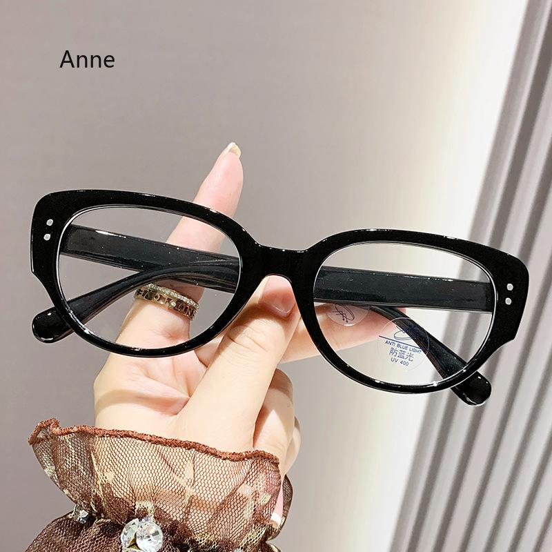 Oversized Female Finished Myopia Glasses Fashion Transparent Short Sighted Diopter Eyewear Unisex Large Cat Eye Computer Glasses