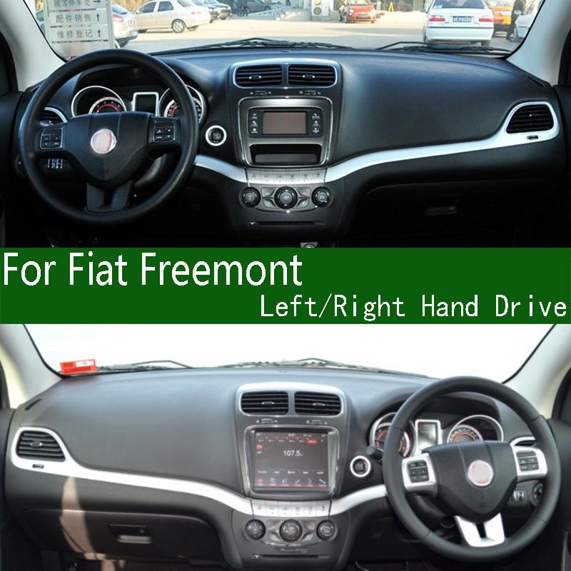 For Fiat Freemont Dashmat Dashboard Cover trument Panel Sunscreen Pad Dash Mat Anti-Dirt Proof Ornaments
