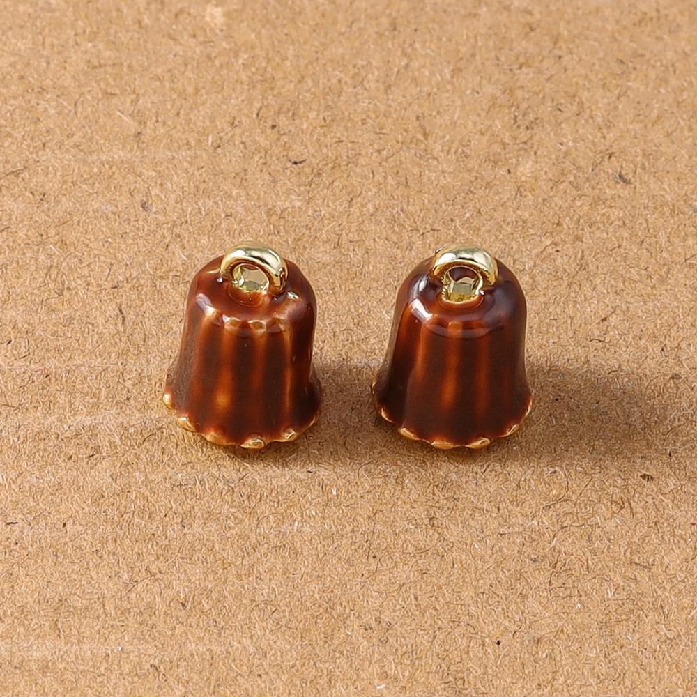 5pcs Cute Cofffee Cup Charms Cake Chocolate Doughnut Pendants for Making Earrings Necklace DIY Jewelry Accessories Supplies