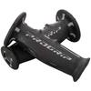 Daytona PROGRIP Motorcycle Grips for Handlebar Diameter 120mm Gel 601 Type Gray 98028 22.2 Anti-Vibration End-Penetrating