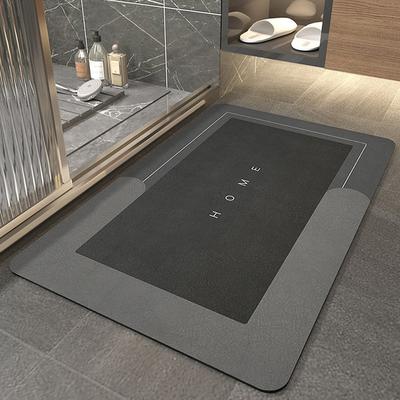 40*60cm Napa Skin Super Absorbent Bath Mat Quick Drying Bathroom Carpet Non-slip Floor Oil-proof Kitchen Home Mat
