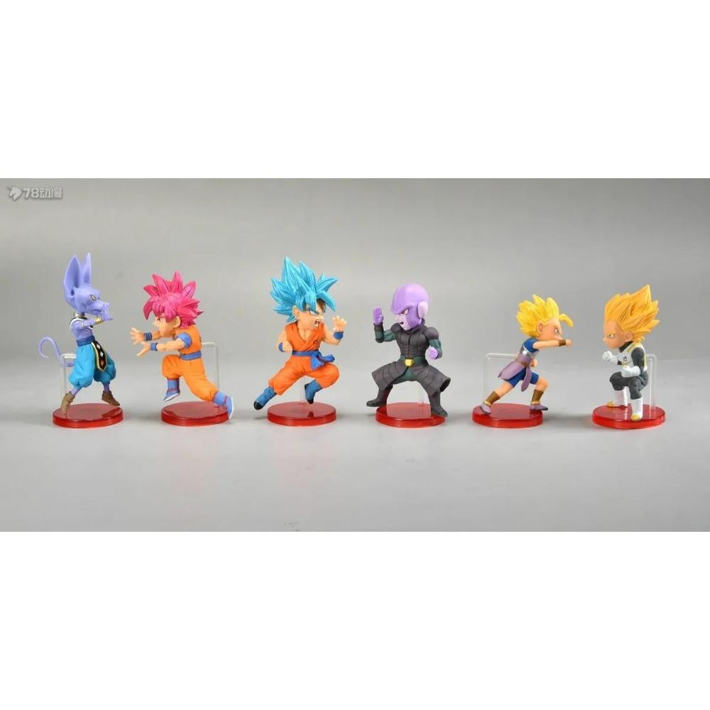 Dragon Ball Z Super Saiyan Son Goku Anime Figure Son Gohan Vegeta Broly Piccolo Majin Buu Set Action Figurine Model Gifts Toy