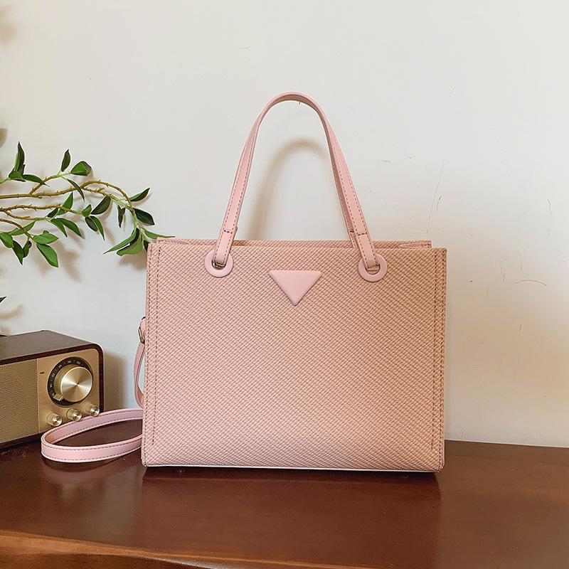 

Сумки Женские новые сумки Сумки-тоут Модные универсальные мессенджеры большой вместимости Женские сумки розовый