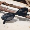 Modne Damskie Okulary Przeciwsłoneczne w Kształcie Owalnym Najnowsza Modna Stylizacja dla Pań Letnie Okulary Przeciwsłoneczne Vintage Styl Markowy Mała Oprawka Okulary do Jazdy
