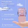 Mini Hanging Neck Fan Portable Folding USB Rechargeable Mute Fan Multi Function Handheld Desktop Fan with Power Bank