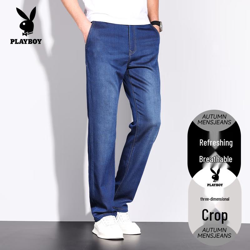 PLAYBOY Men s Loose Straight Fit Jeans 30