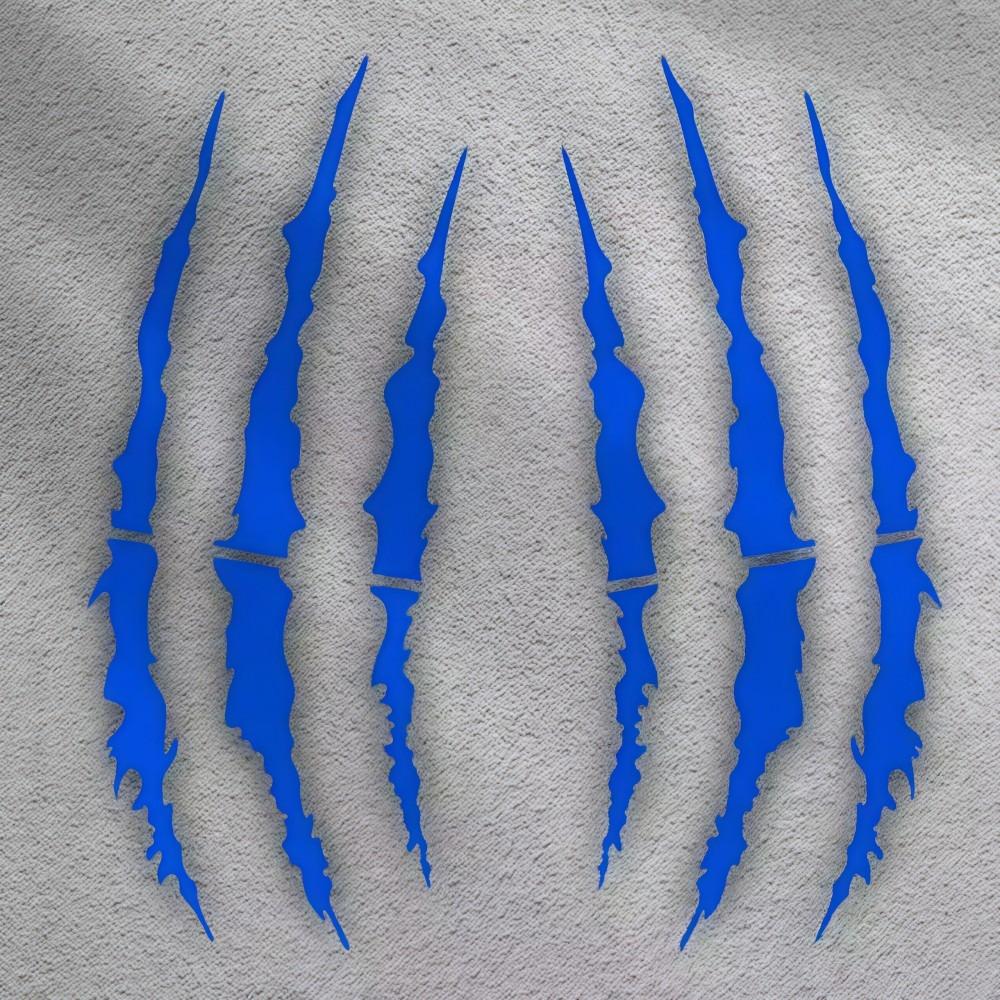 Demon Claw Motorcycle Stickers Covering Scratches Vinyl Helmet Stickers DIY Waterproof Car Vinyl Stickers Vehicle Decoration