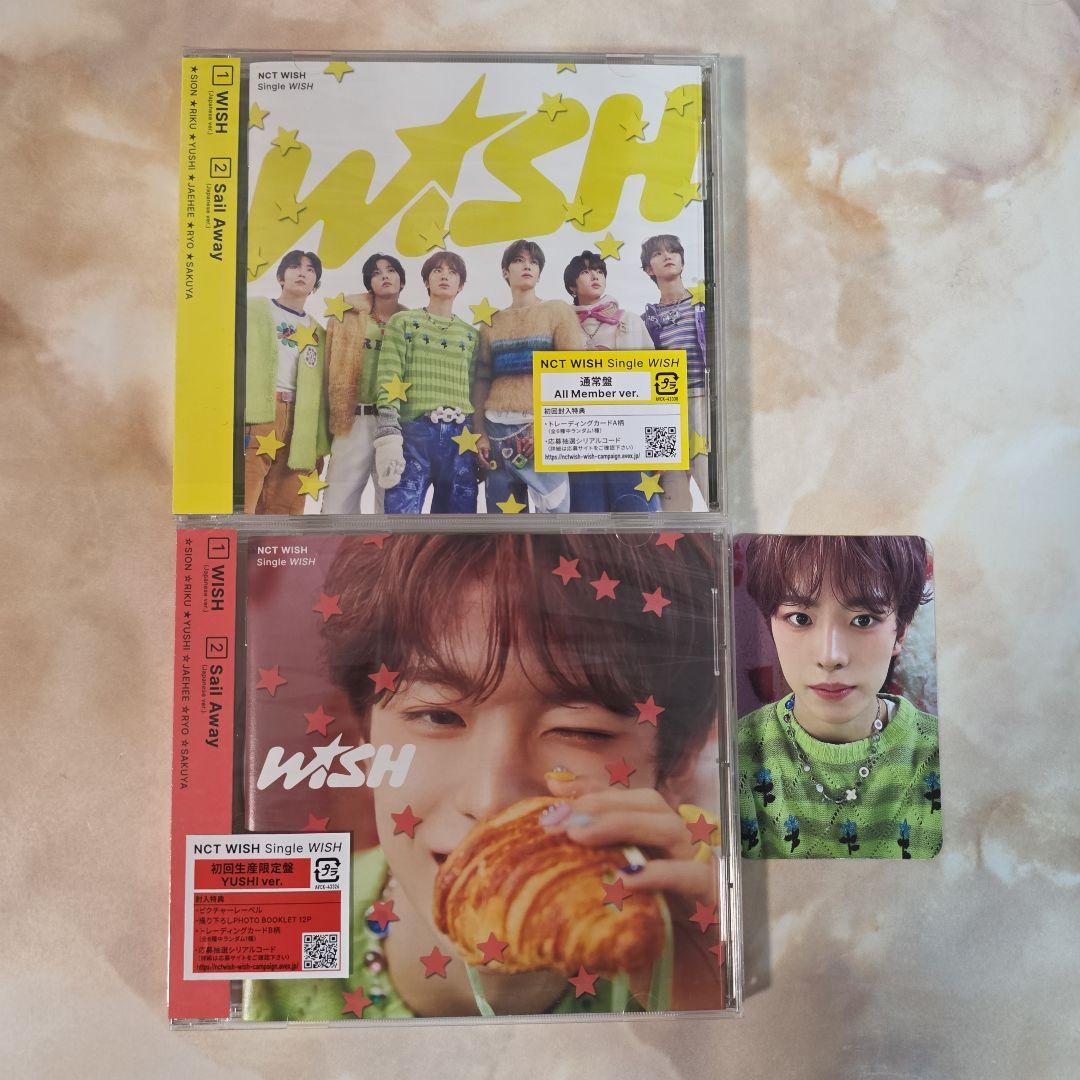 

[USED] NCT WISH Single WISH Yuushi First Press Limited Edition Regular Edition