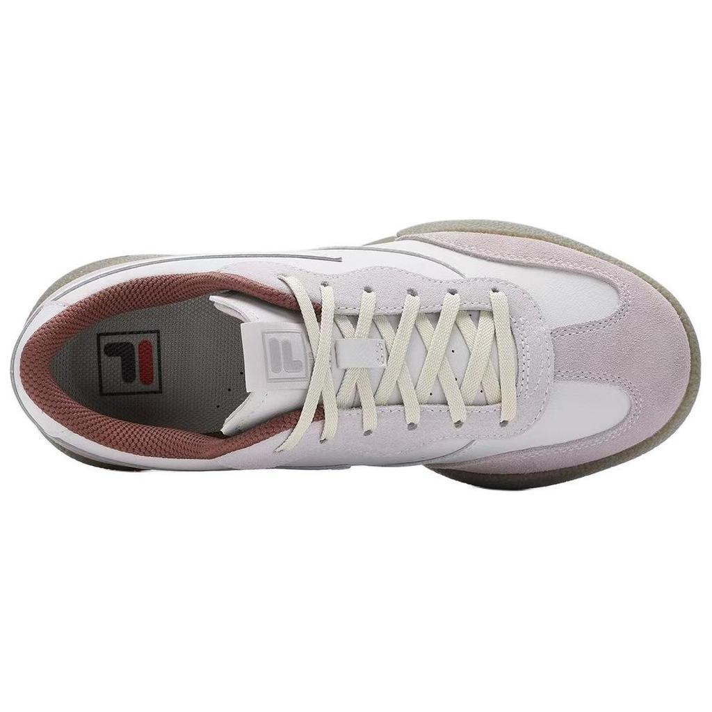 Fila Tučňák Pohodlné Všestranné Nízké Skate Boty Dámské tenisky Bílé Růžové F12W512207FGV