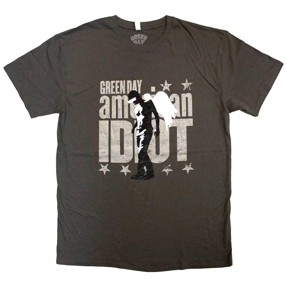 Green Day Unisex T-Shirt: Am Idiot Angel (Medium) M