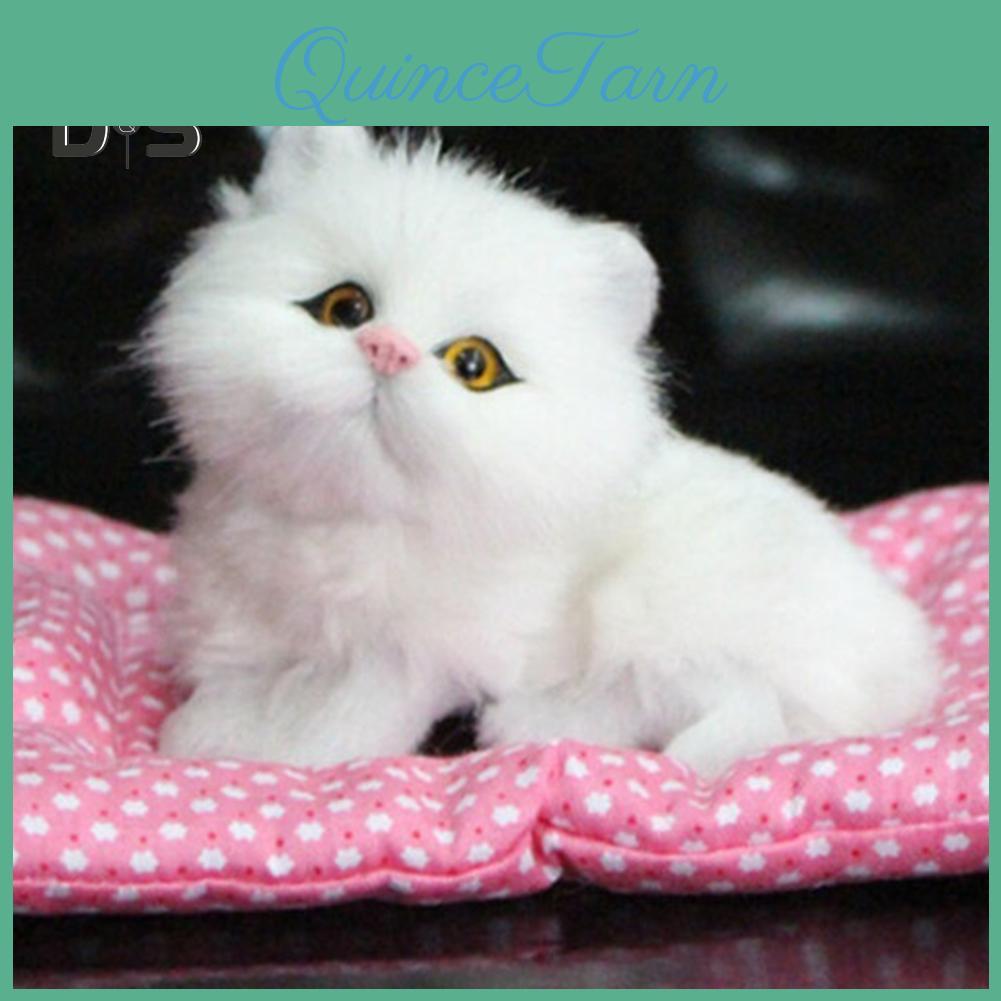 Sleeping Animal Plush Doll Momme Cats Toy With Sound Kids Birthday Gift