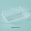 Disposable Rectangular Modified Atmosphere Food Container
